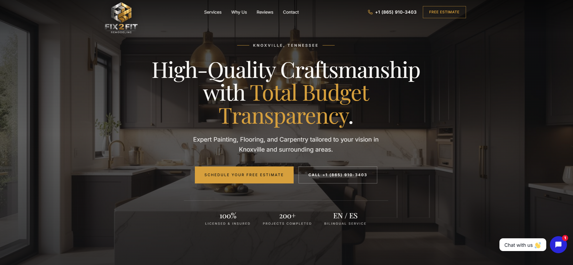 Fix2Fit Remodeling — sitio web